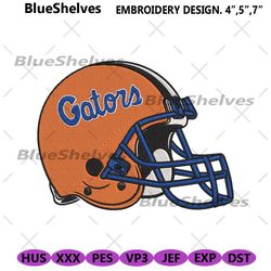 florida gators helmet embroidery design download file