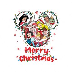 disney christmas princess merry christmas png