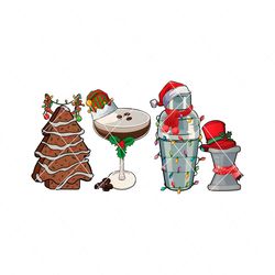 christmas espresso martini cocktails png