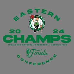 boston celtics 2024 eastern champions conference ball svg