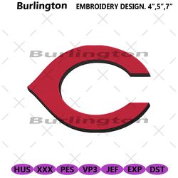 cincinnati reds logo mlb embroidery design