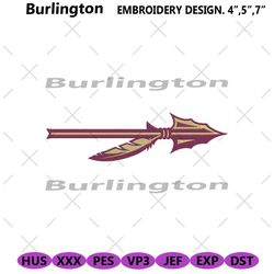 florida state embroidery files, ncaa embroidery files, florida state file