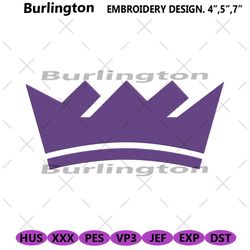 nba sacramento kings logo embroidery design files, sacramento kings basketball embroidery design, sacramento kings embro