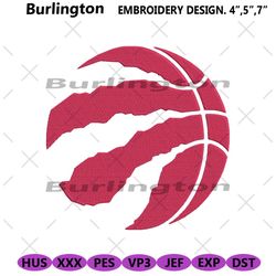 toronto raptors logo symbol embroidery files, toronto raptors embroidery design, nba logo team design machine embroidery