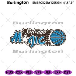 orlando magic logo embroidery file download, orlando nba embroidery digital instant, nba team machine embroidery downloa