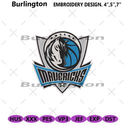 nba dallas mavericks machine embroidery digitals, dallas mavericks embroidery instant, basketball team logo embroidery f