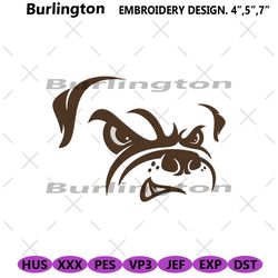 dawg pound embroidery file, cleveland browns logo embroidery design, dawg pound embroidery