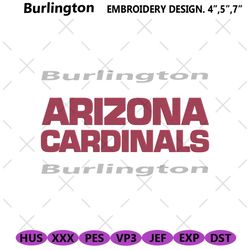 arizona cardinals embroidery design, nfl embroidery designs, arizona cardinals file