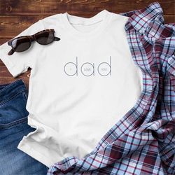 fathers day gifts, i love you dad shirt, minimal fathers day shirt, dad tee, father's day gift, unisex t-shirts