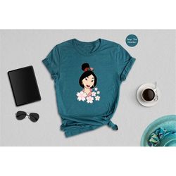 princess mulan shirt, disney princess shirt, disney trip, mulan birthday gift, strong woman tee, unisex t-shirt