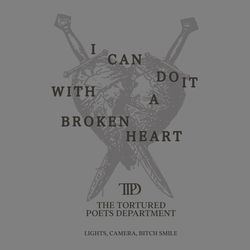 i can do it with a broken heart ttpd album svg