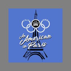 lilly king an american in paris svg digital download files