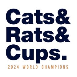 cats and rats and cups 2024 world champions svg