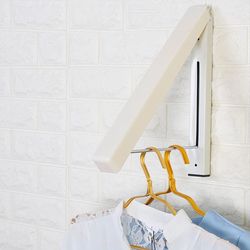 foldable wall-mounted laundry hanger