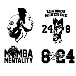 kobe bryant svg, sport svg, mamba mentality svg, bundle mamba svg, mamba digital svg, kobe legends never die svg