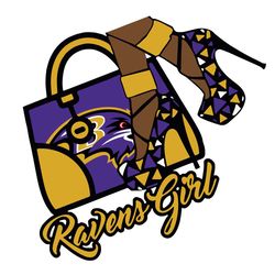 ravens girl purple logo svg, baltimore ravens, ravens fan,super bowl svg, nfl teams, nfl teams logo, football teams svg