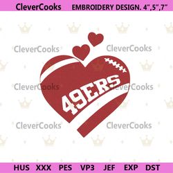 san francisco 49ers embroidery design, nfl embroidery designs, san francisco 49ers embroidery instant file