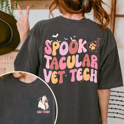 halloween vet tech shirt, personalized gift for veterinarian