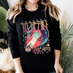 journey escape 81 shirt, journey freedom tour 2024 shirt