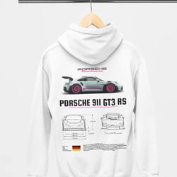 911 gt3 rs porsche hoodie, porsche 911 gt3 rs aesthetic tshirt, porsche 911 gt3 rs 2 side tshirt, porsche shirt, trendin