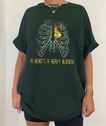 a hearts a heavy burden t-shirt