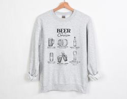 beer classification crewneck sweater beer sweatshirt drinking beer crewneck drinking shirt beer t-shirt vintage beer shi
