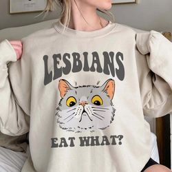 lesbians eat what shirt, womens subtle lesbian pride shirt,, 258