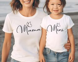 mama mini butterfly t-shirts, mom baby shirt, new mom t-shir, 63