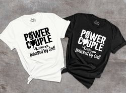 power couple shirts, christian gifts, 72