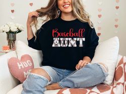 baseball aunt, baseball coach gifts, sport aunt tee, basebal