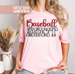 baseball fan shirt, baseball season, sport aunt shirt, game