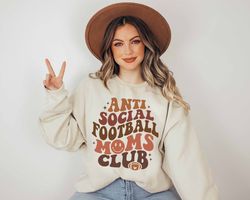 football mom sweater, football season, anti social, football