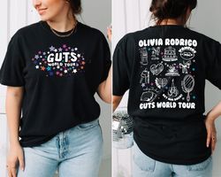 olivia rodrigo guts world tour shirt, guts tour 2024 shirt, concert shirt, olivia rodrigo fans shirt, olivia guts merch