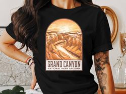 Grand Canyon National Park Arizona Shirt, Vintage Style Grand Canyon Shirt, Scenic National Park Shirt, Nature Lover Gif