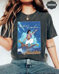 retro disney aladdin jasmine princess portrait shirt, walt disney world, disney princess group, the magic kingdom