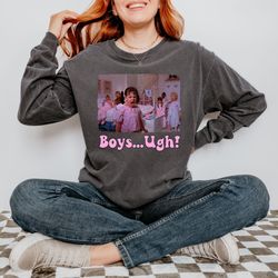 boys ugh valentine long sleeve, valentines day long sleeve, valentines day gift, funny valetine shirt, 90s movie shirt