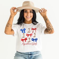 american girly shirt, republican girly shirt, coquette western shirt, freedom shirt, 4th of july shirt, patriotic shirt