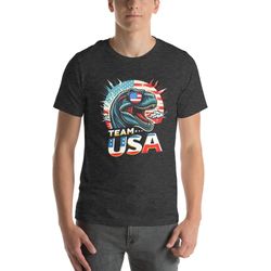 team usa shirt, funny patriotic dinosaur shirt, 4th of july, fathers day gift, summer games, 2024 sports event shirt