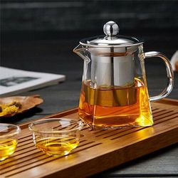 borosilicate glass teapot