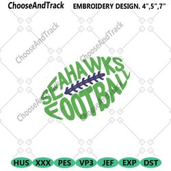 seattle seahawks embroidery files, nfl embroidery files, seattle seahawks file