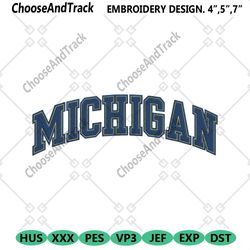 michigan wolverines embroidery design, ncaa embroidery designs, michigan wolverines embroidery instant file