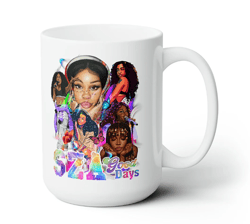 vintage sza new bootleg 90s coffee mug,sza photoshoot mug, gift for fan