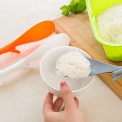 squirrel shaped non-sticky rice paddle