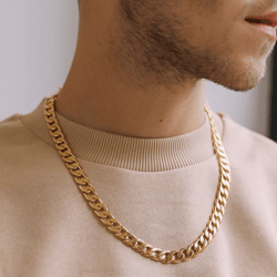 cuban link choker for men