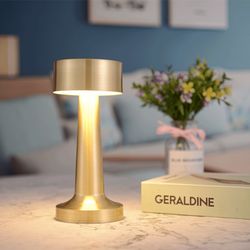 touch-sensitive rechargeable led table lamp