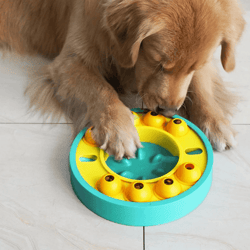 wisdom dog toys slow leakage feeding training