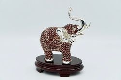 sterling silver elephant figurine