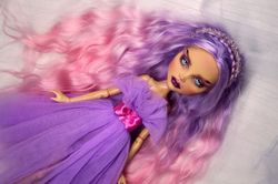 ooak monster high custom doll repaint