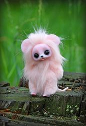 fantasy mouse betty fantasy creature toy creation doll, animal doll, fantasy beast, furry art