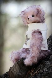 yeti bear 21 cm bear panda miniature little bear teddy bear, teddy miniature, for dolls, for blythe, doll toy, fur doll